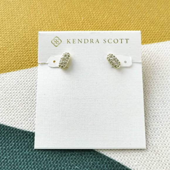Kendra Scott Jewelry Kendra Scott White Crystal Grayson Stud